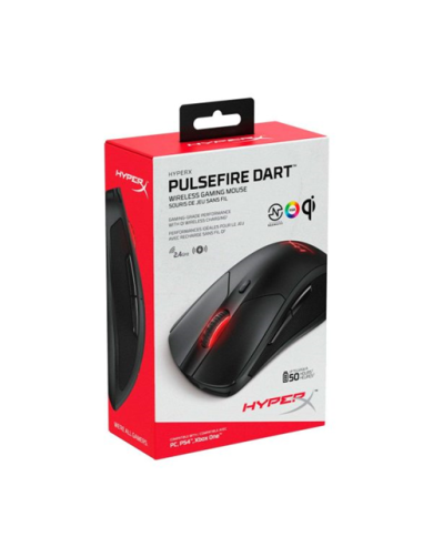 Mouse gamer HyperX Pulsefire Dart inalámbrico 16.000 DPI (HX-MC006B)