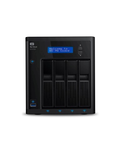 NAS WD My Cloud EX4100 NAS 24TB ARMADA 388 1.6GHz dual-core (WDBWZE0240KBK-NESN)