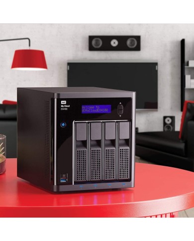 NAS WD My Cloud EX4100 NAS 24TB ARMADA 388 1.6GHz dual-core (WDBWZE0240KBK-NESN)