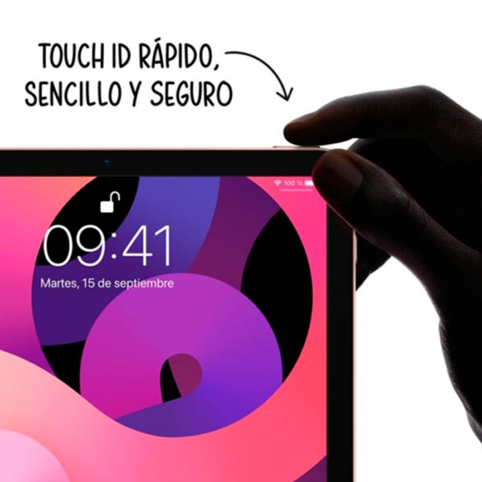 IPAD Apple AIR A14 WIFI 64SSD IPAD OS14 PLATA (MYFN2CI/A)