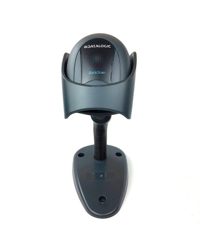 Lector Codigo de Barras Datalogic QUICKSC 2D BLACK +USB STRAIGHT +STAND (QD2430-BKK1S)