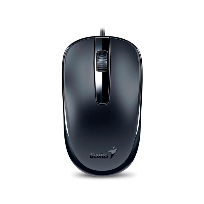 Mouse Óptico Genius DX-120 1000 DPI 3 Botones Negro (31010105100)