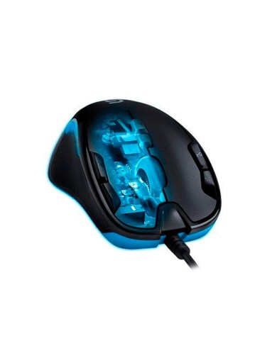 Mouse Gamer Logitech G300S Negro 2500 DPI 9 Botones programables (910-004344)