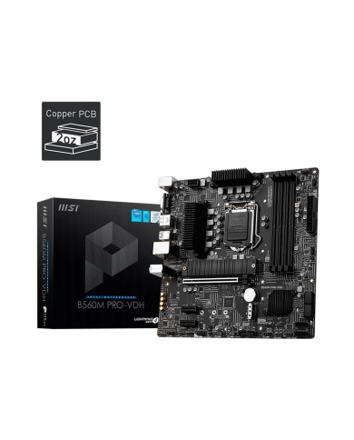 Tarjeta Madre MSI  B560M PRO-VDH Socket 1200 Intel Micro ATX