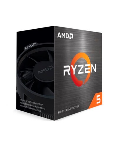 Procesador AMD Ryzen 5 5600X (AM4, 6 Cores, 12 Hilos, 3.7/4.6GHz, DDR4, Con Disipador)