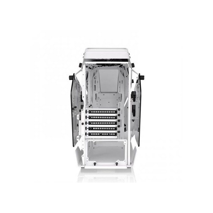 Gabinete Gamer Thermaltake AH T200, Micro-Case, Micro-ATX, Mini-ITX, Vidrio templado, Color blanco