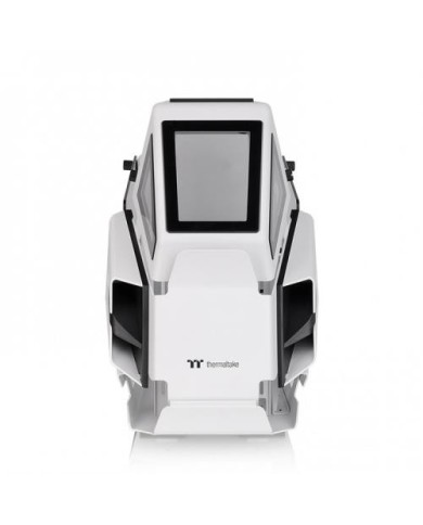 Gabinete Gamer Thermaltake AH T200, Micro-Case, Micro-ATX, Mini-ITX, Vidrio templado, Color blanco