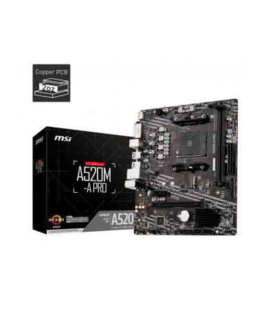 Tarjeta Madre MSI A520M-A PRO