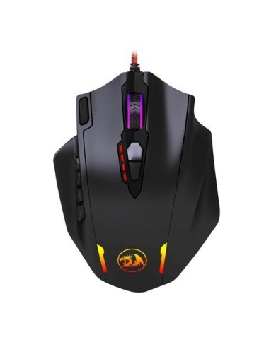 Mouse gamer Redragon Impact M908 RGB 12.400 DPI 18 botones (29REDM9080)