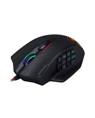 Mouse gamer Redragon Impact M908 RGB 12.400 DPI 18 botones (29REDM9080)