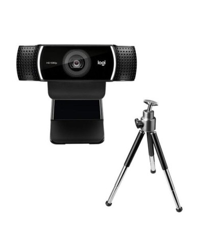 Webcam Logitech C922 Pro Stream 1080P HD - Incluye Trípode (960-001087)
