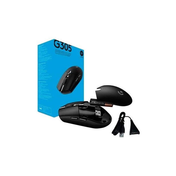 Mouse inalámbrico Logitech G703 Lightspeed - 16.000 DPI RGB (910-005639)