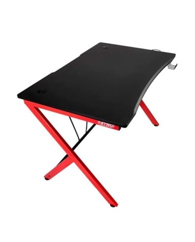 Escritorio gamer Nitro Concepts D12 Black Red 116x76cm (29NTTDK010)