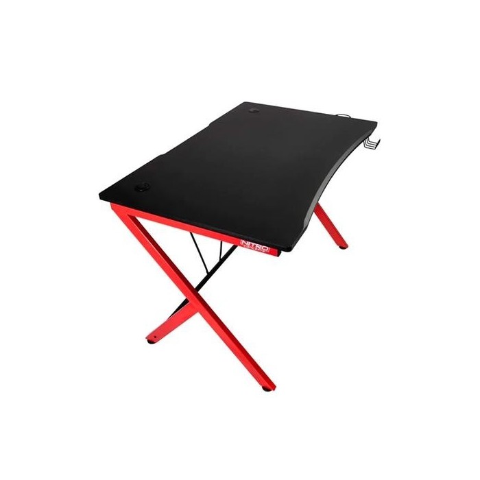 Escritorio gamer Nitro Concepts D12 Black Red 116x76cm (29NTTDK010)