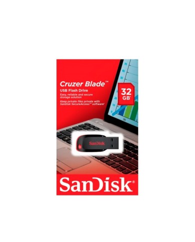 PENDRIVE SANDISK CRUZER BLADE 32GB (SDCZ50-032G-B35)