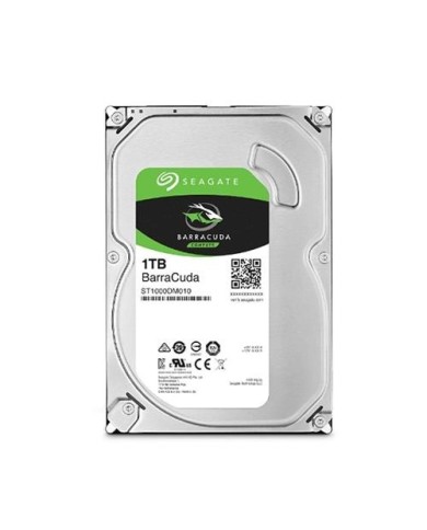 Disco duro interno Seagate D/S Barracuda 1TB PC 3.5" | 7200rpm, SATA 6Gb/s, Cache 64MB (ST1000DM010)