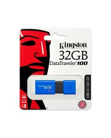Pendrive Kingston 32GB DataTraveler 100 G3 USB 3.0 (KC-U7132-6UB)