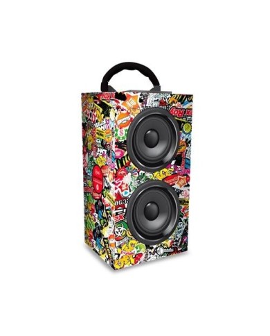 Parlante MLAB Desing Stickers Multimedia BT/USB/FM/AUX (6986)
