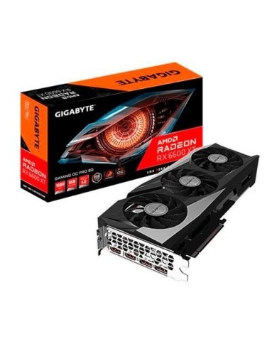 Gigabyte Tarjeta gráfica Radeon RX 6600 XT Gaming OC PRO 8G, sistema de refrigeración WINDFORCE 3X