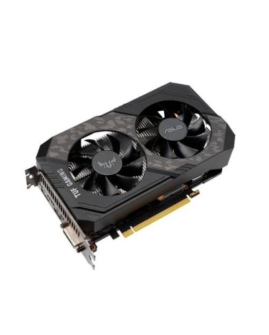 Tarjeta de Video ASUS TUF Gaming GeForce GTX 1650 SUPER Edición OC 4GB GDDR6 - HDMI DP DVI (TUF-GTX165OS-O4G-GAMING)