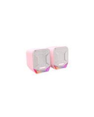 Parlante Snake Gamer Najash Pinkker NJ320 RGB Control De Volumen USB AUX