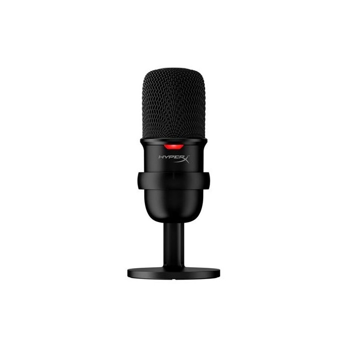 Micrófono para Streaming HyperX SoloCast, USB Plug & Play, Negro