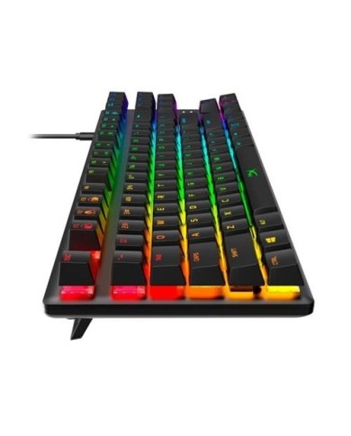 Teclado mecánico HyperX Alloy Origins Core RGB Switch Aqua Inglés (HX-KB7AQX-US)