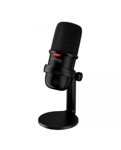 Micrófono para Streaming HyperX SoloCast, USB Plug & Play, Negro