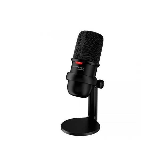 Micrófono para Streaming HyperX SoloCast, USB Plug & Play, Negro