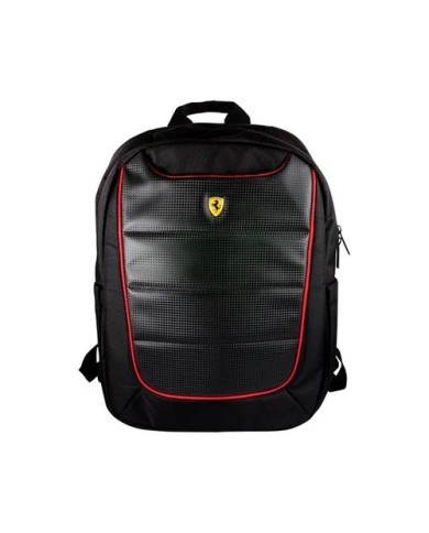 Mochila Ferrari 15" Black and Red Piping para notebook (28BFE81175)