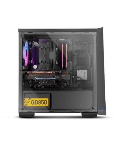 Gabinete Nox Infinity Alpha ARGB MINI TOWER - Micro ATX y Mini-ITX (115NX00003)