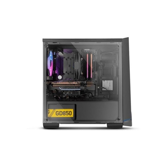Gabinete Nox Infinity Alpha ARGB MINI TOWER - Micro ATX y Mini-ITX (115NX00003)