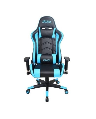 Silla Gamer Stratos 2D Njoytech Azul (NJ-FC02GMC)