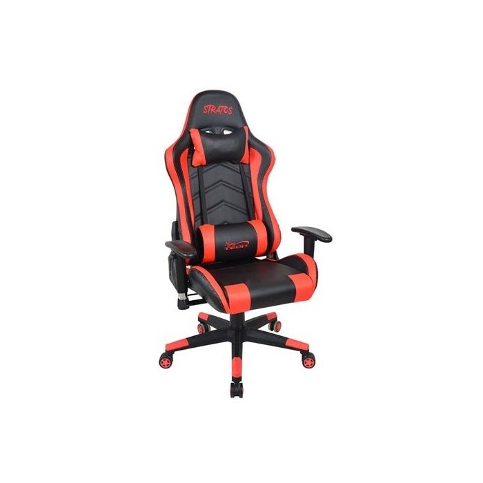 Silla Gamer Stratos 2D Njoytech Roja (NJ-F01GMC)