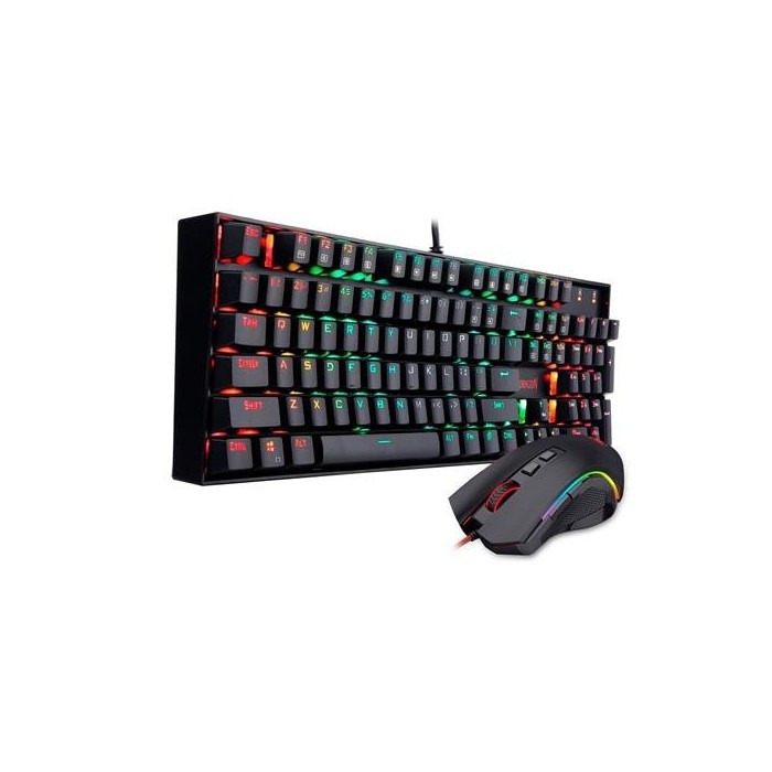 Kit Gamer Redragon K551RGB-BA - Teclado Mitra Rgb + Mouse M607 Gaming (29REDCOMB5)