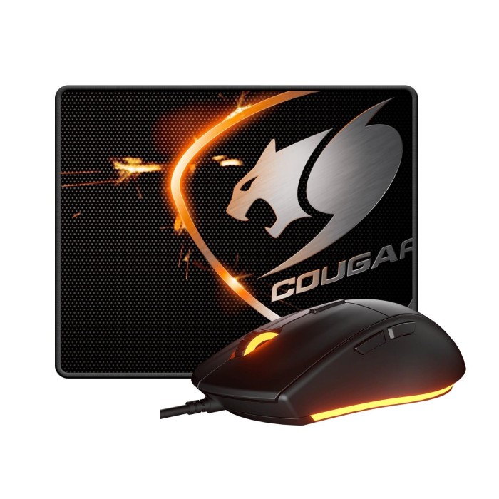 Kit gamer Cougar Minos XC 4000DPI + Mousepad Gamer Speed XC (3MMXCWOB.0001)