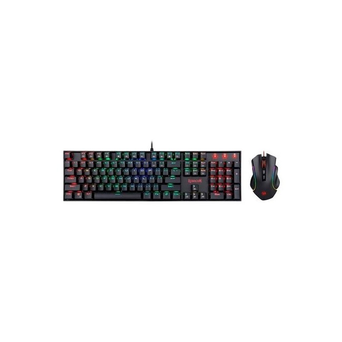 Kit Gamer Redragon K551RGB-BA - Teclado Mitra Rgb + Mouse M607 Gaming (29REDCOMB5)