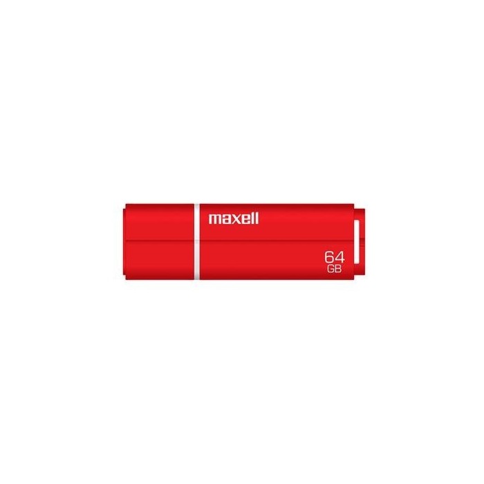 Pendrive Maxell 64GB Rojo Usb 2.0 (348337)