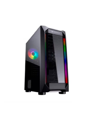 Gabinete gamer Cougar MX410-T - Vidrio templado ATX (31CGRMX410)