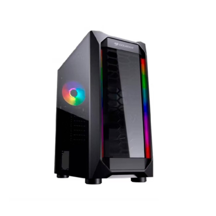 Gabinete gamer Cougar MX410-T - Vidrio templado ATX (31CGRMX410)