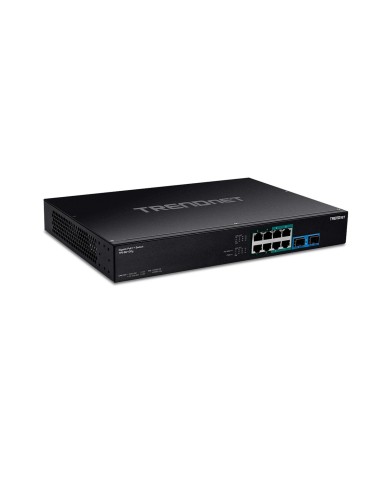 Switch Trendnet 4xGE PoE++ / 4xGE PoE+(240W) 2xSFP a Rack (TPE-BG102g)