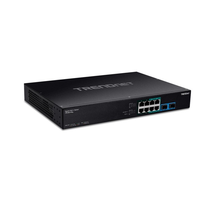 Switch Trendnet 4xGE PoE++ / 4xGE PoE+(240W) 2xSFP a Rack (TPE-BG102g)