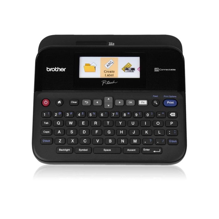 Rotuladora Brother PTD-600VP, 180 x 180 DPI, Hasta 30mm/seg (PTD-600VP)