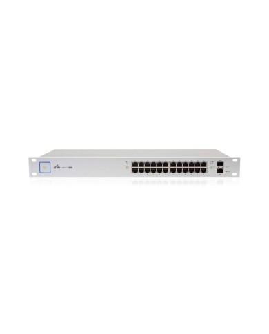 Switch Ubiquiti US-24 UniFi   24xGigE L2   Sin PoE  (US-24)