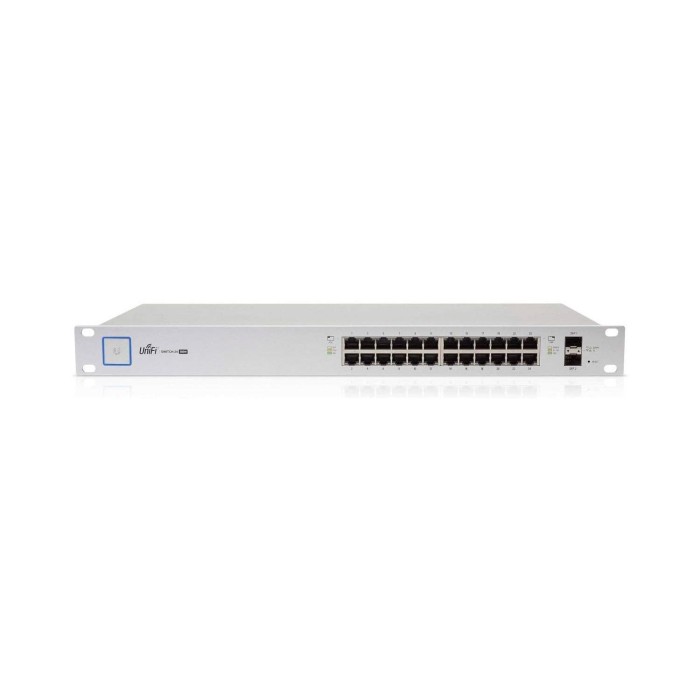 Switch Ubiquiti US-24 UniFi   24xGigE L2   Sin PoE  (US-24)
