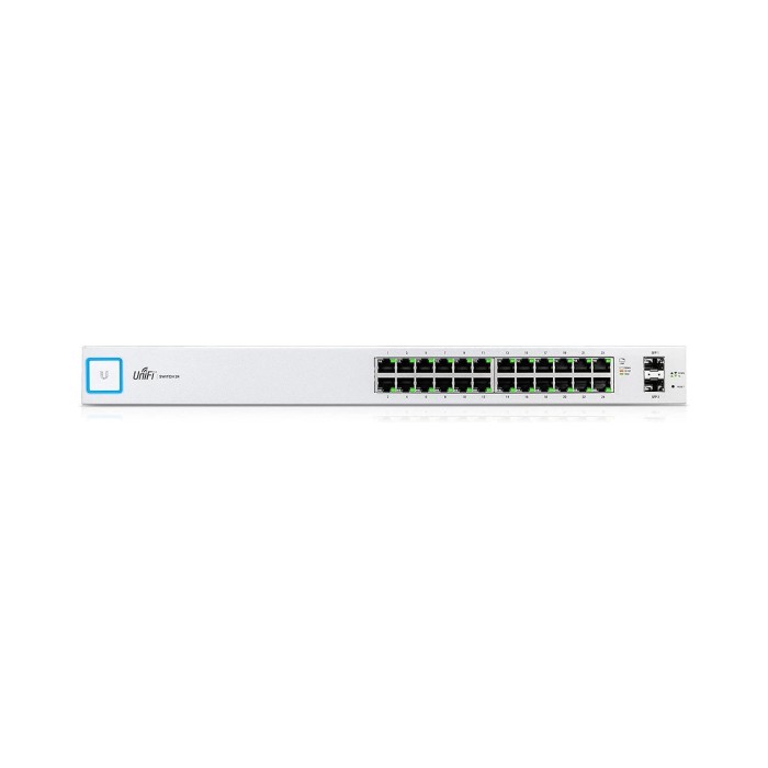 Switch Ubiquiti US-24 UniFi   24xGigE L2   Sin PoE  (US-24)