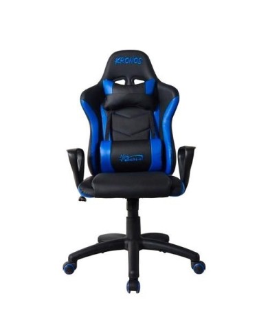 Silla Gamer Njoytech Kronos Azulegro para niños (NJ-GC2566B)