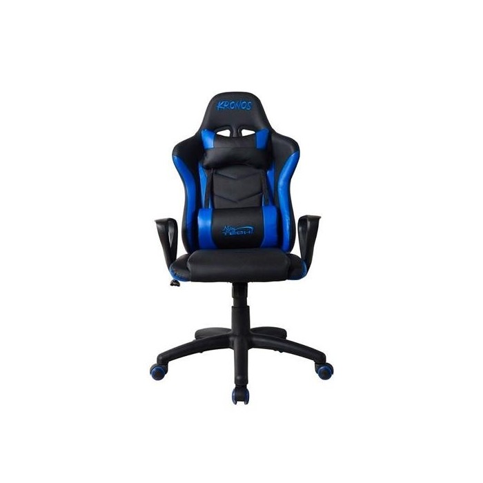 Silla Gamer Njoytech Kronos Azulegro para niños (NJ-GC2566B)