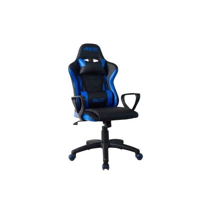 Silla Gamer Njoytech Kronos Azulegro para niños (NJ-GC2566B)