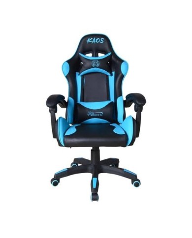Silla gamer NjoyTech Kaos Celeste (NJ-KS2410A)